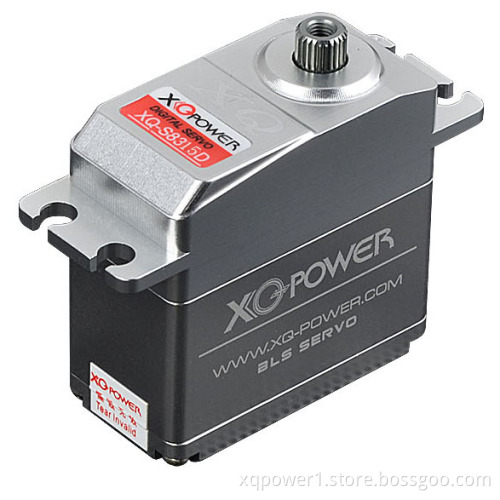 XQ-POWRE XQ-S8315D 15kg torque new high speed brushless digital servo with titanium gear and all aluminium CNC case
